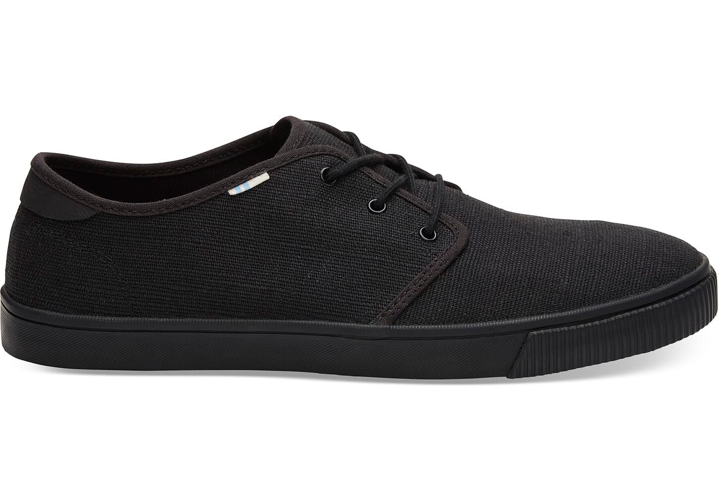 Toms Topanga Heritage Canvas Carlo - Mens Sneakers - Black - NZ - 372945TBS